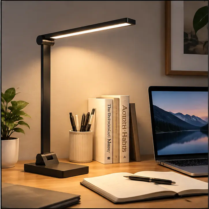 Lámpara de escritorio LED Ylatoial con brazo ajustable / Ylatoial可调节LED台灯-2
