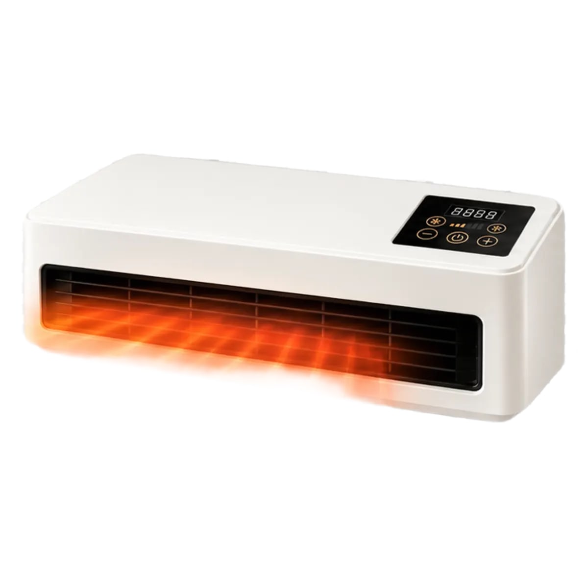 Calefactor de Pared 2 en 1, Calefacción y Ventilación PTC con Pantalla Digital / 壁挂式冷暖两用取暖器