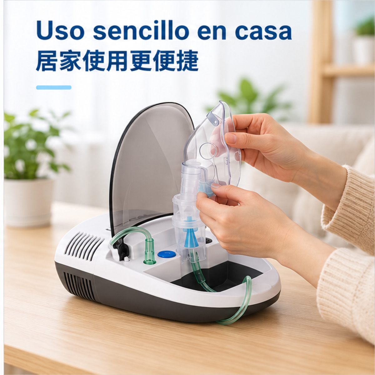 Nebulizador de compresor HANGSUN CN680 para uso doméstico / HANGSUN CN680家用压缩式雾化器-3
