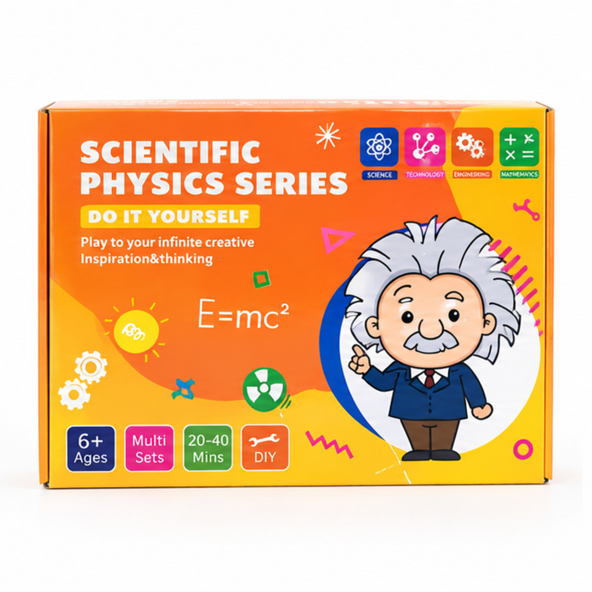 Kit educativo STEM de física y experimentos científicos / 科学物理系列STEM实验益智套装