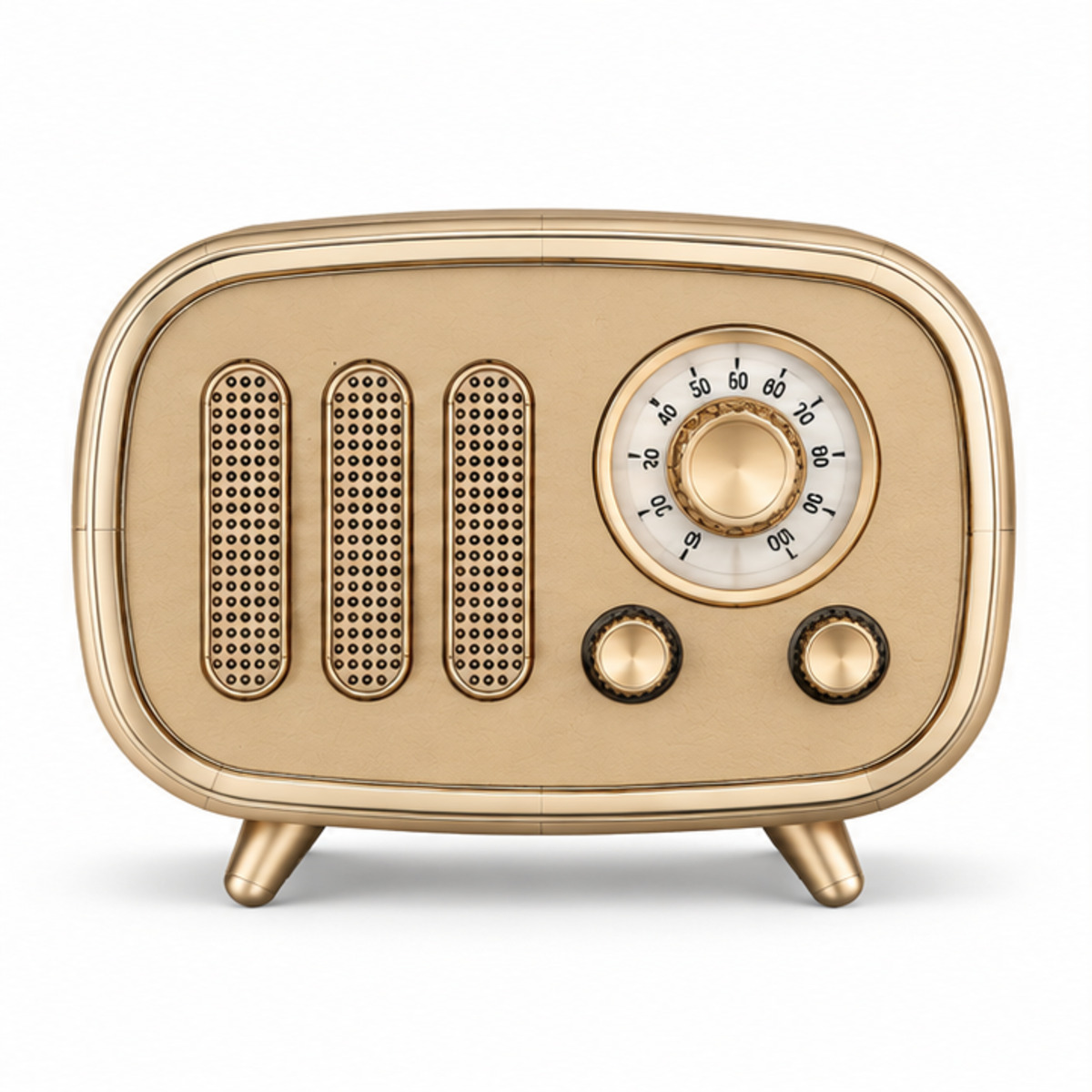 Altavoz inalámbrico portátil AL-11 de diseño retro / AL-11复古便携无线蓝牙音箱