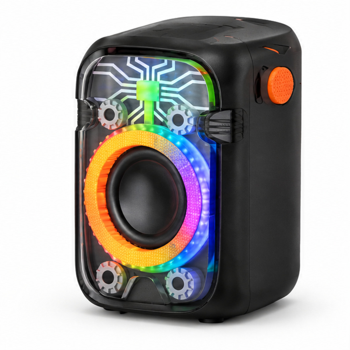 Altavoz Bluetooth portátil AJ-251 con iluminación LED RGB / AJ-251便携式RGB灯效蓝牙音箱